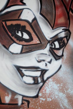 Antonio Shades Agee "Harley" Graffiti/Street Art Style Spray Paint