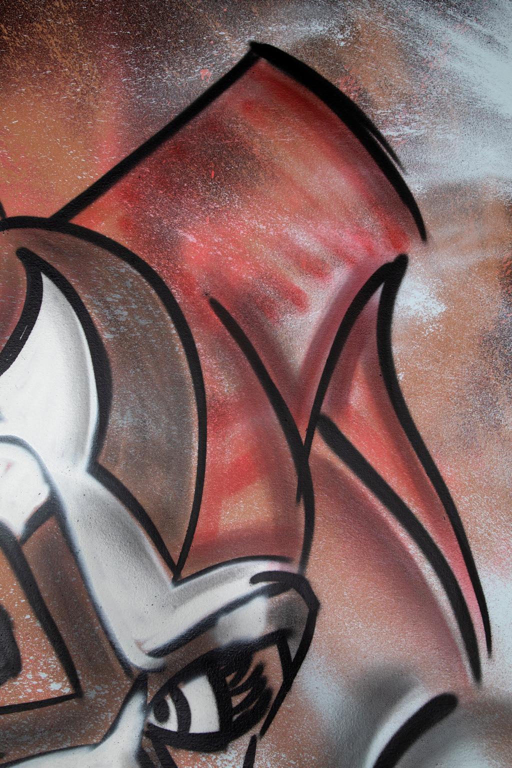 Antonio Shades Agee „Harley“ Graffiti/Street Art Style Sprühfarbe im Angebot 1