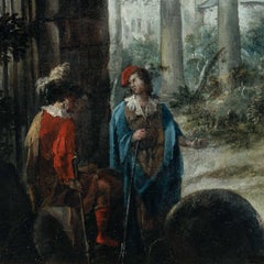 Antonio Stom (Venetian master) - 18th century landscape painting - Architecture