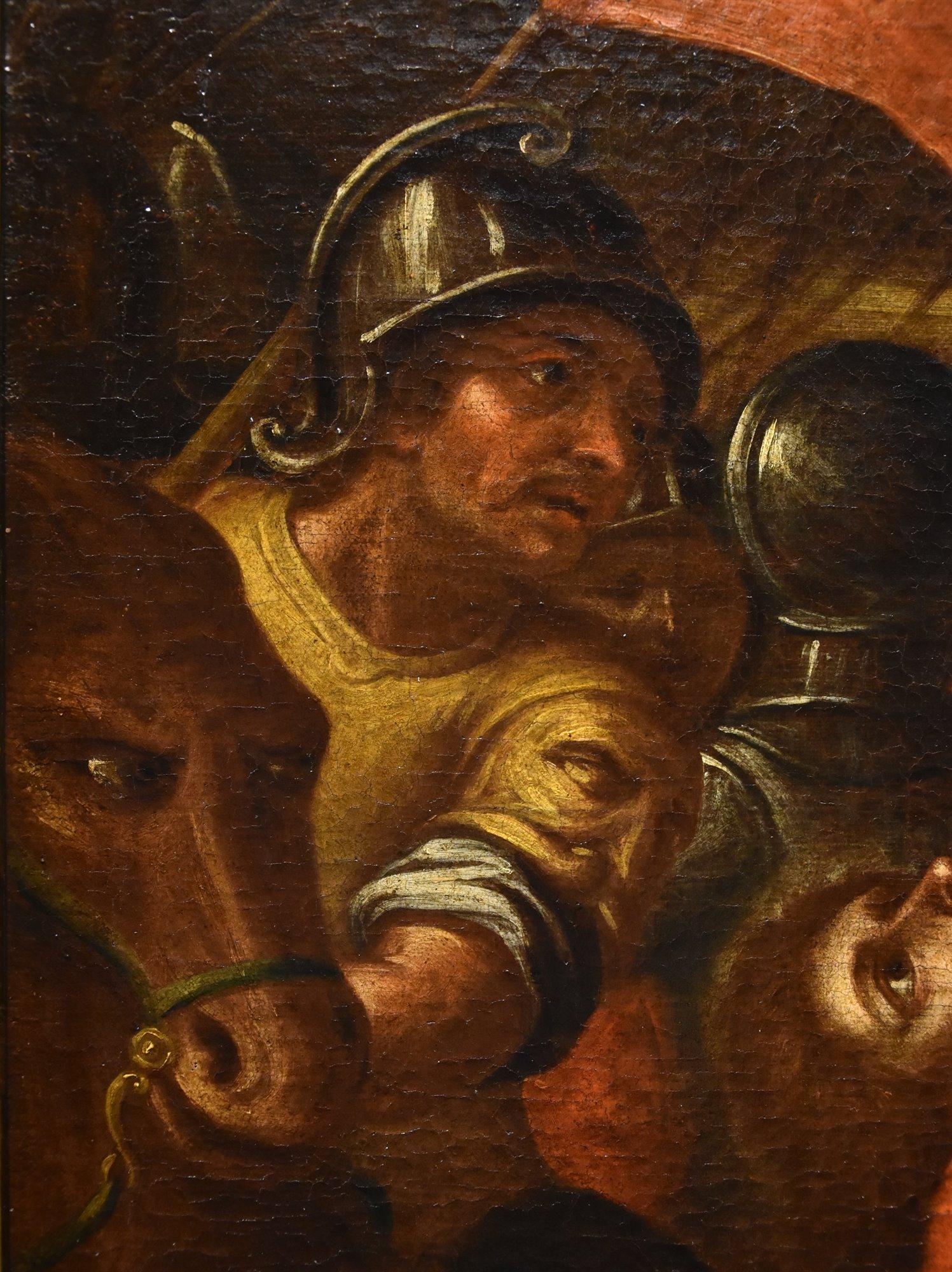 Umkehrung des Heiligen Paul Antonio Tempesta Gemälde 17. Jahrhundert Öl auf Leinwand Italien im Angebot 7