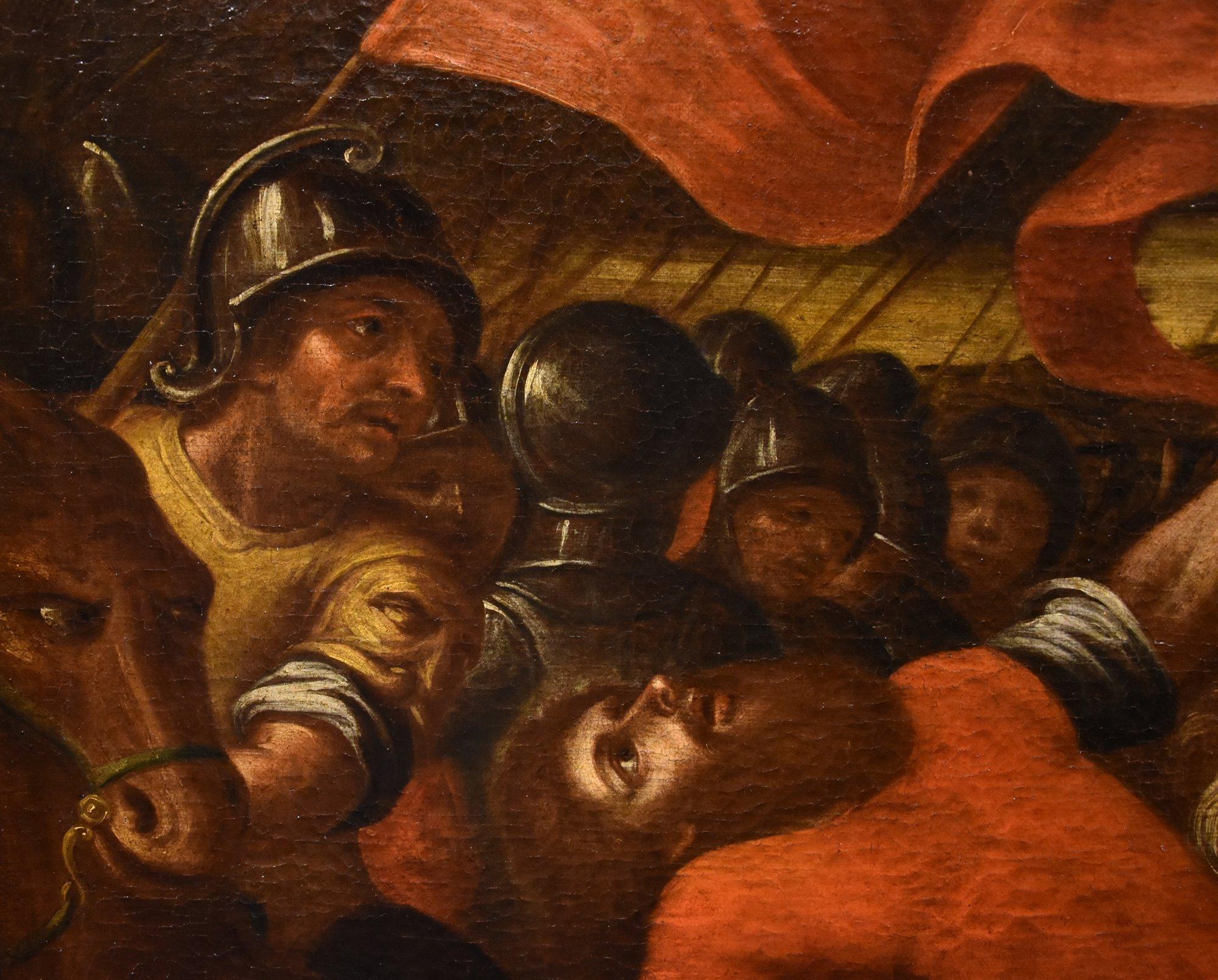 Umkehrung des Heiligen Paul Antonio Tempesta Gemälde 17. Jahrhundert Öl auf Leinwand Italien im Angebot 8