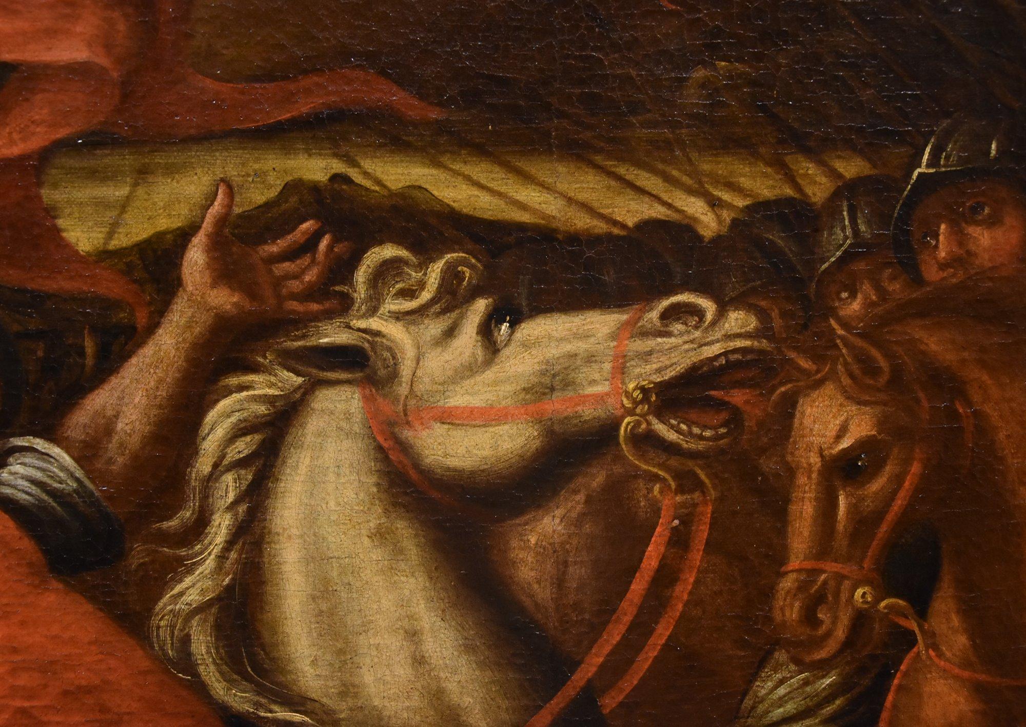 Umkehrung des Heiligen Paul Antonio Tempesta Gemälde 17. Jahrhundert Öl auf Leinwand Italien im Angebot 10