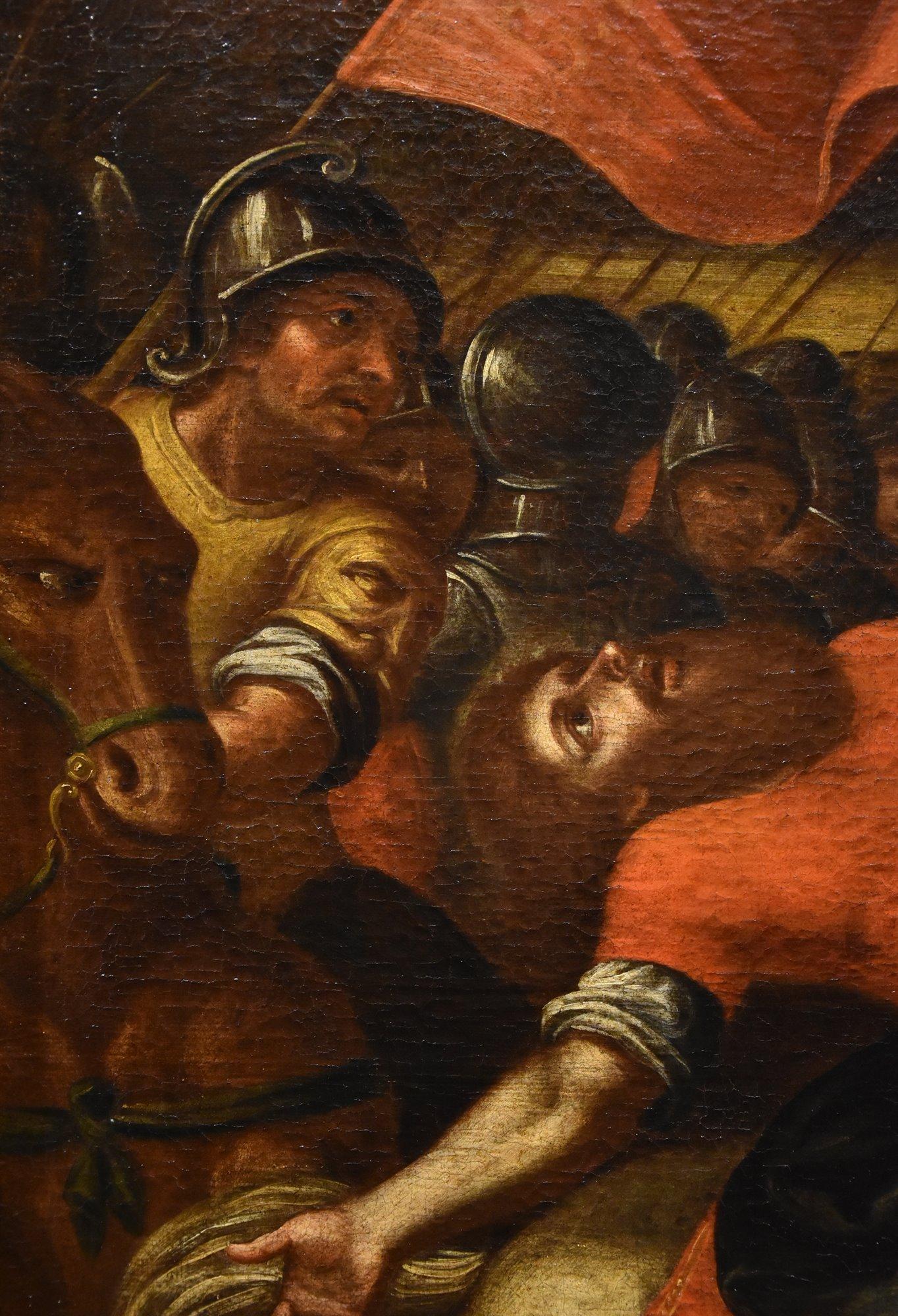 Umkehrung des Heiligen Paul Antonio Tempesta Gemälde 17. Jahrhundert Öl auf Leinwand Italien im Angebot 3