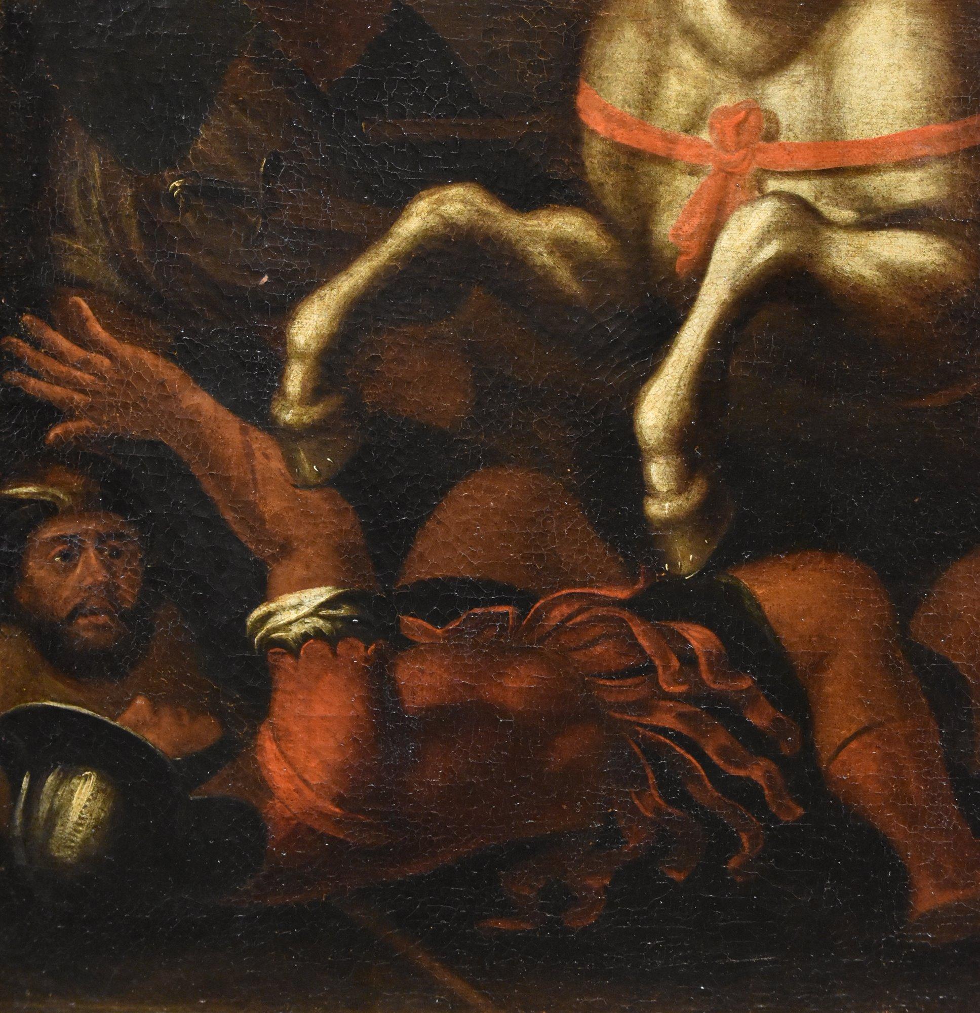 Saint James Religiöse Tempesta Gemälde 17. Jahrhundert Öl auf Leinwand Alter Meister Italien im Angebot 8