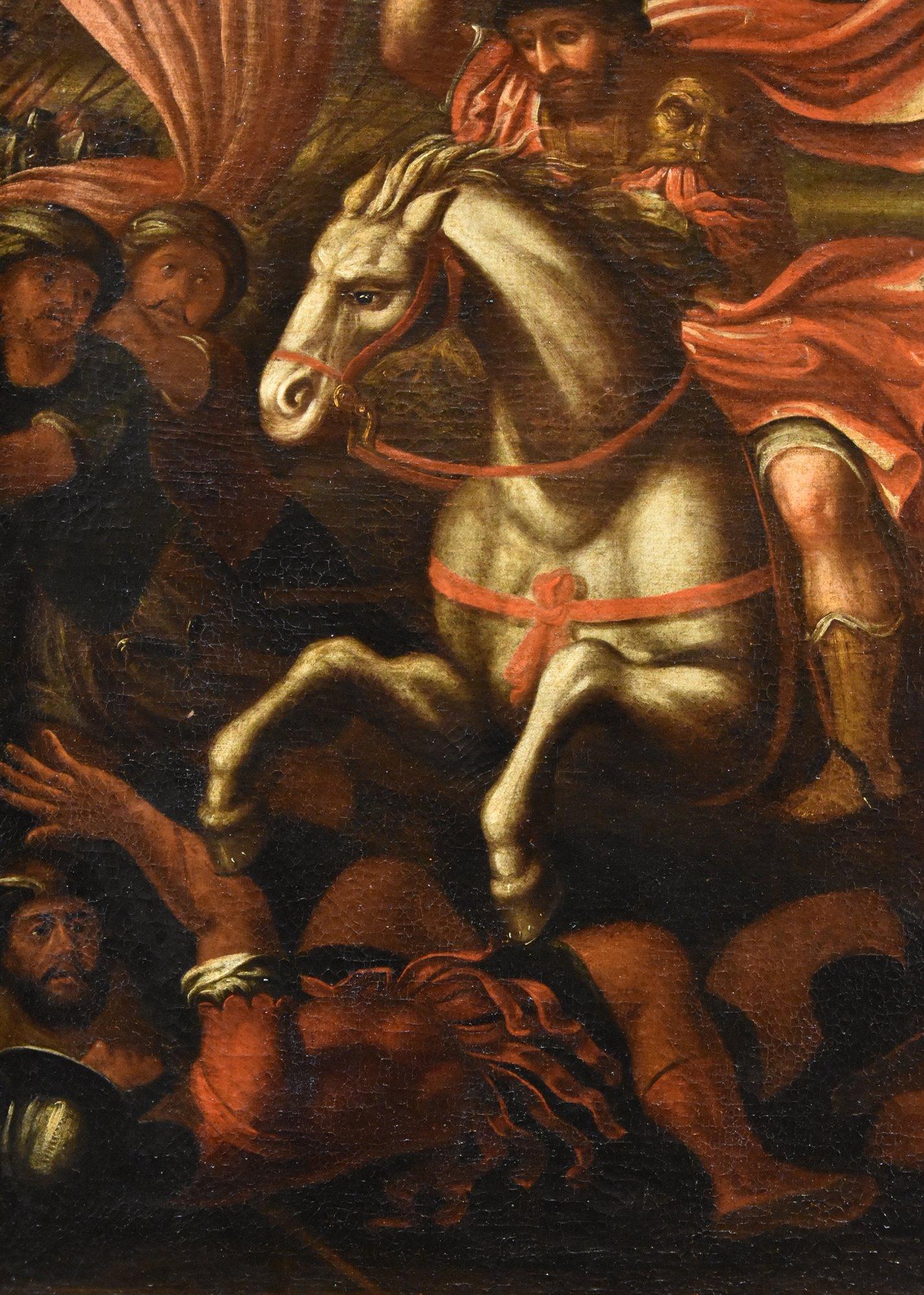 Saint James Religiöse Tempesta Gemälde 17. Jahrhundert Öl auf Leinwand Alter Meister Italien im Angebot 4