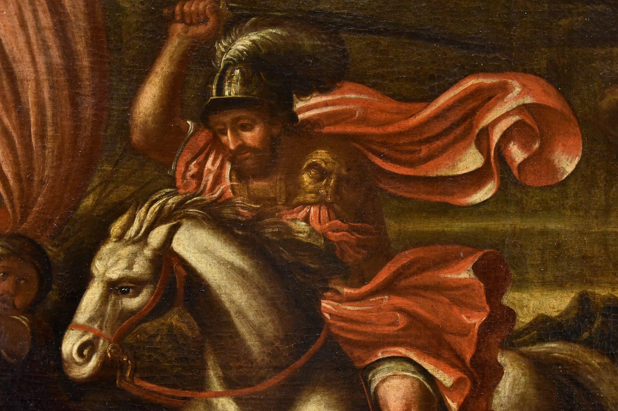 Saint James Religiöse Tempesta Gemälde 17. Jahrhundert Öl auf Leinwand Alter Meister Italien im Angebot 6