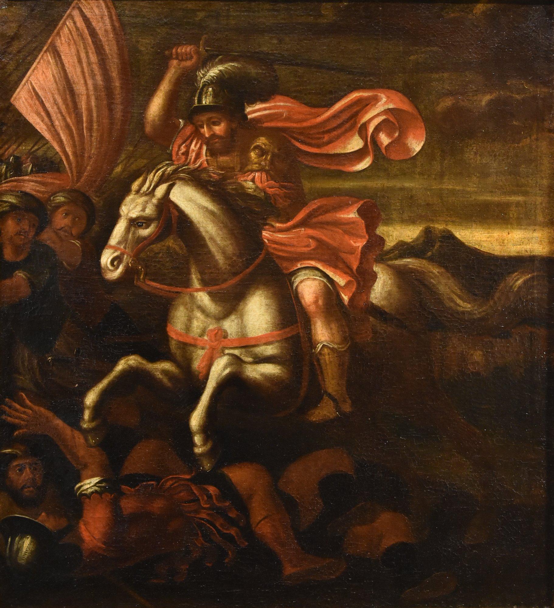 Saint James Religious Tempesta Paint 17th Century OIl on canvas Old master Italy