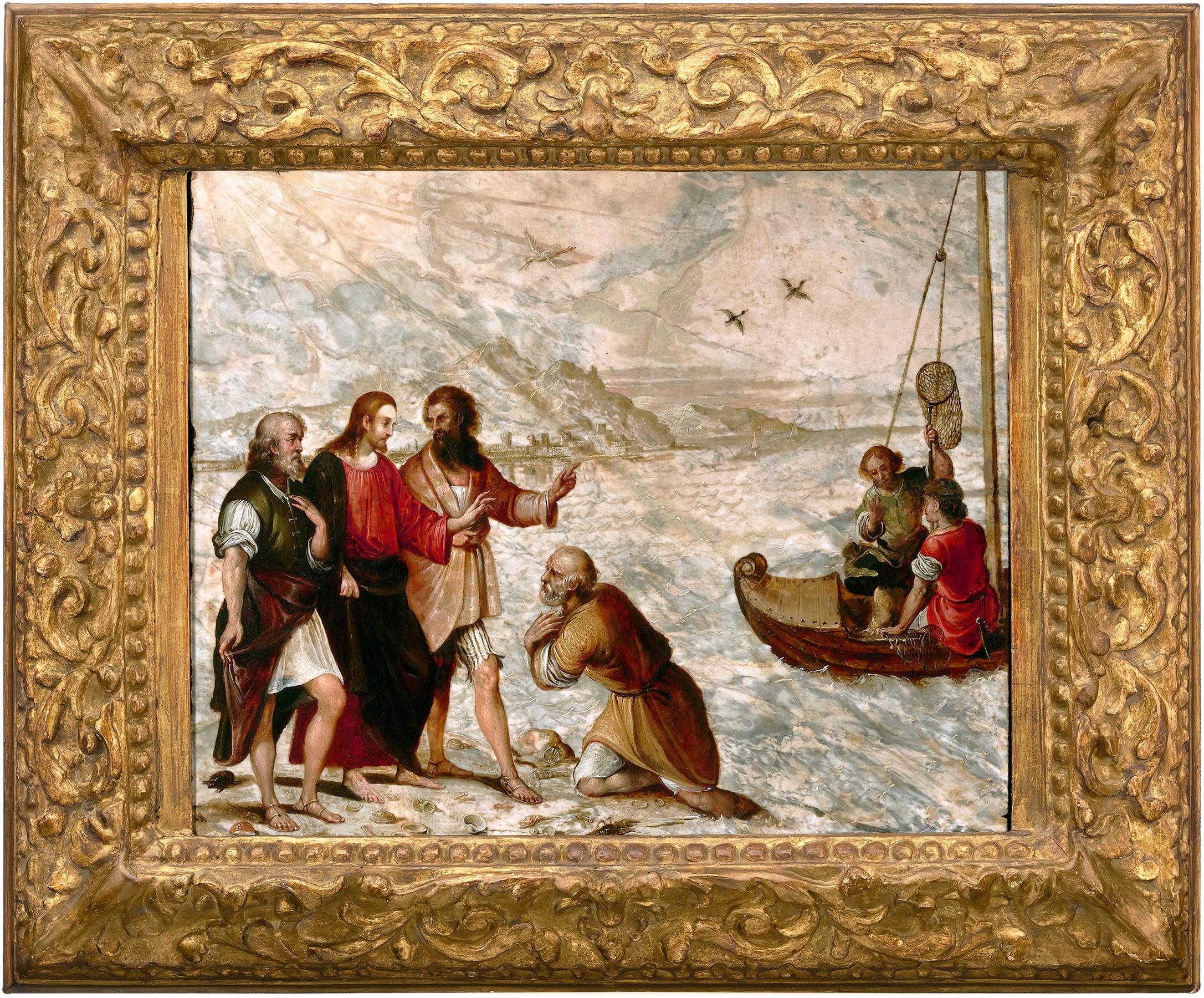 The Miraculous Draft of the Fishes from the School of Antonio Tempesta 1