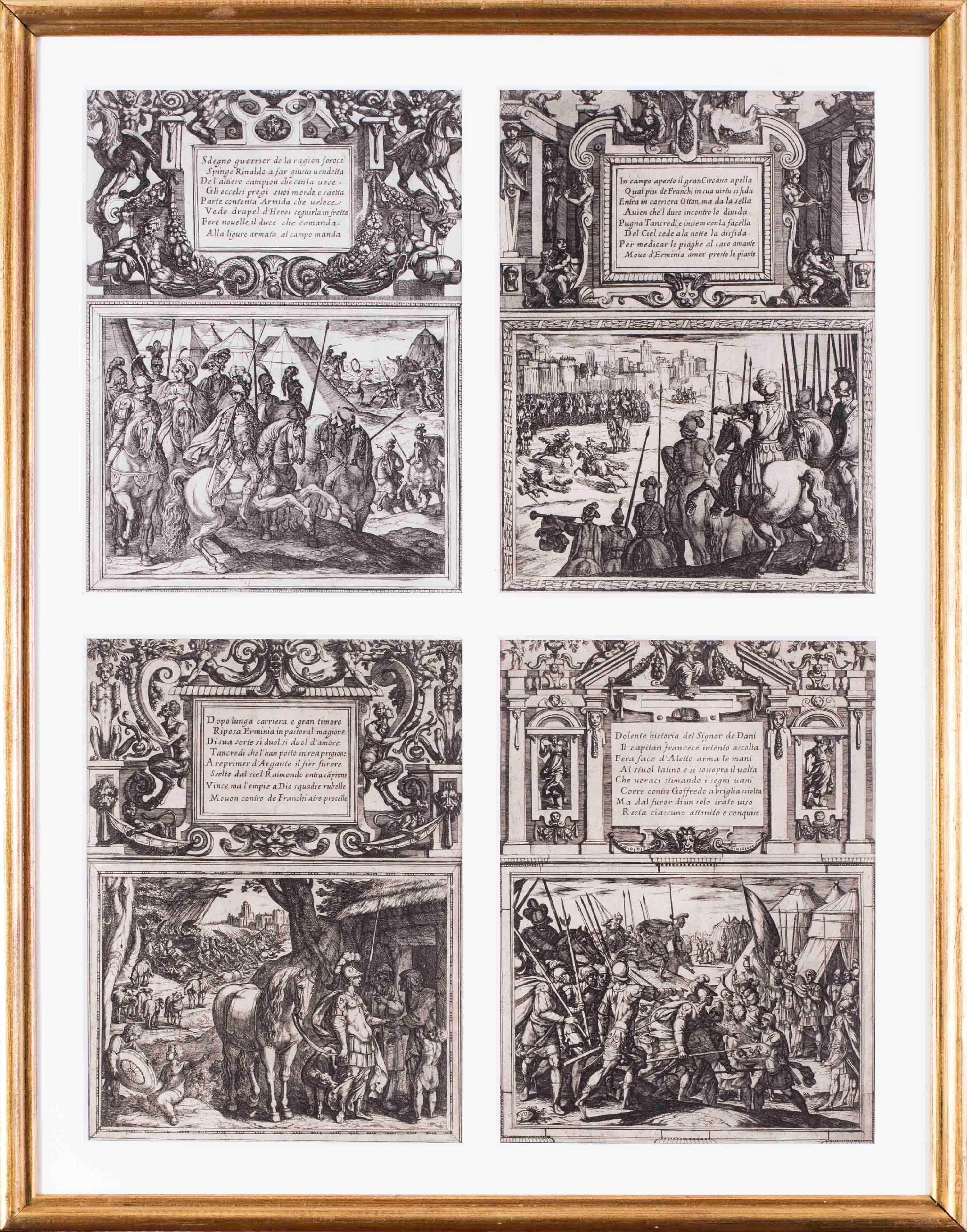 Illustrations for Canto I from Tasso's Jerusalem Delivered III 6