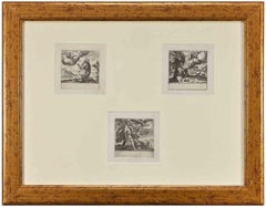 Storie della Genesi - Acquaforte di Antonio Tempesta - XVII secolo