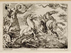 The Chariot of Gods – Radierung von Antonio Tempesta – 17. Jahrhundert