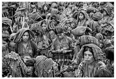 Antonio Turok, Widows of Guatemala, vintage silver gelatin print framed art