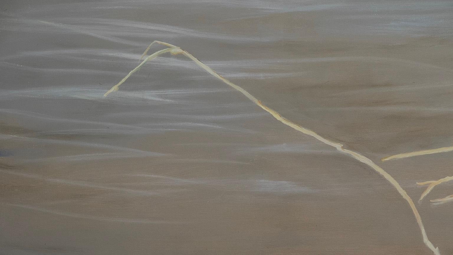 Référence 58 x 78 - Gris Abstract Painting par Antonio Ugarte