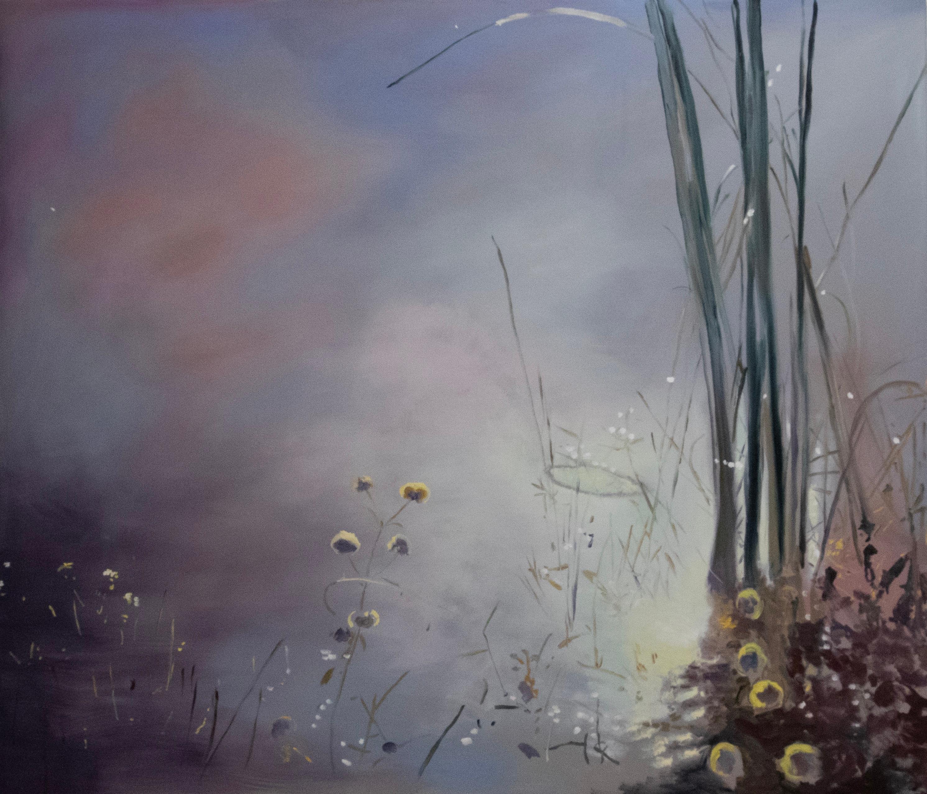 Antonio Ugarte Abstract Painting - Everglades 78 X 90