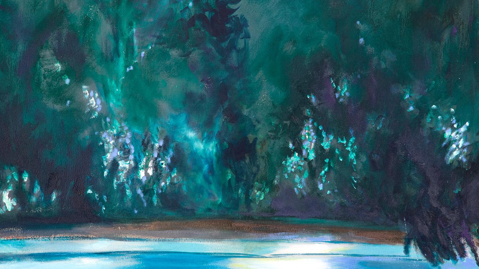 Nocturnal Swimming Pool   61 X 81 For Sale 1