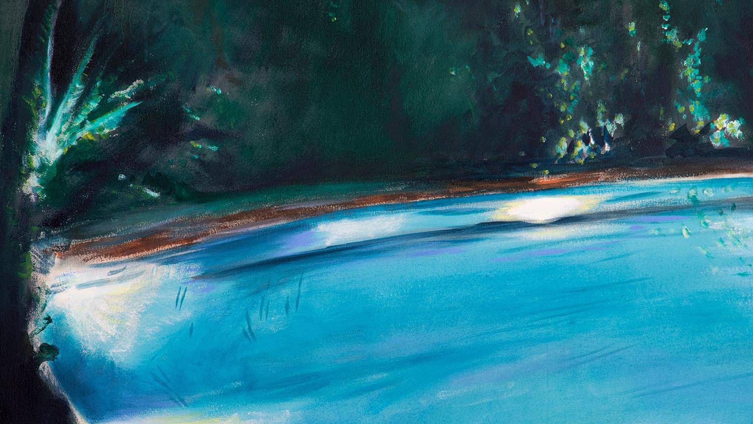 Nocturnal Swimming Pool   61 X 81 For Sale 2