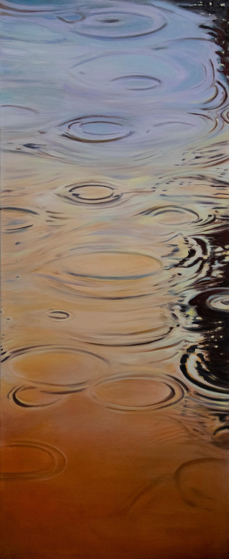 Antonio Ugarte - Eau verticale 64 X26 En vente sur 1stDibs