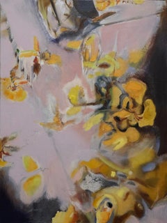 Yellow Orchid  48 X 36