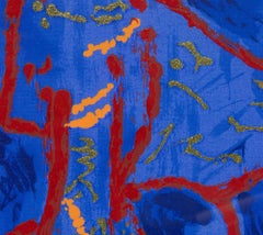 Composizione astratta - Serigrafia di Antonio Vangelli - Metà del XX secolo