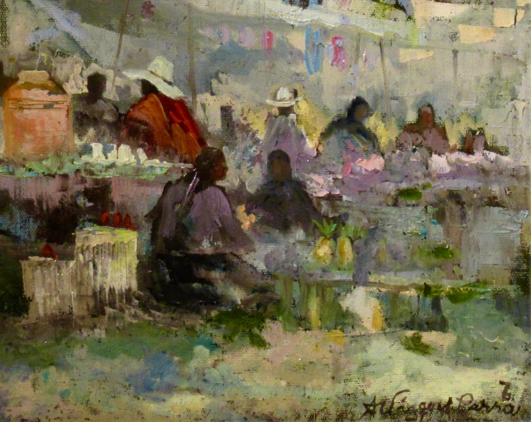 Mexican Market with Couple For Sale 1