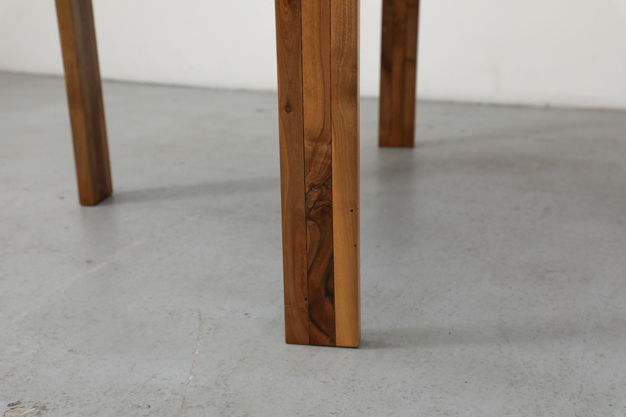 Table de jeu des années 1980 avec plateau réversible et quatre fauteuils en cuir Antonio Virgilio en vente 6