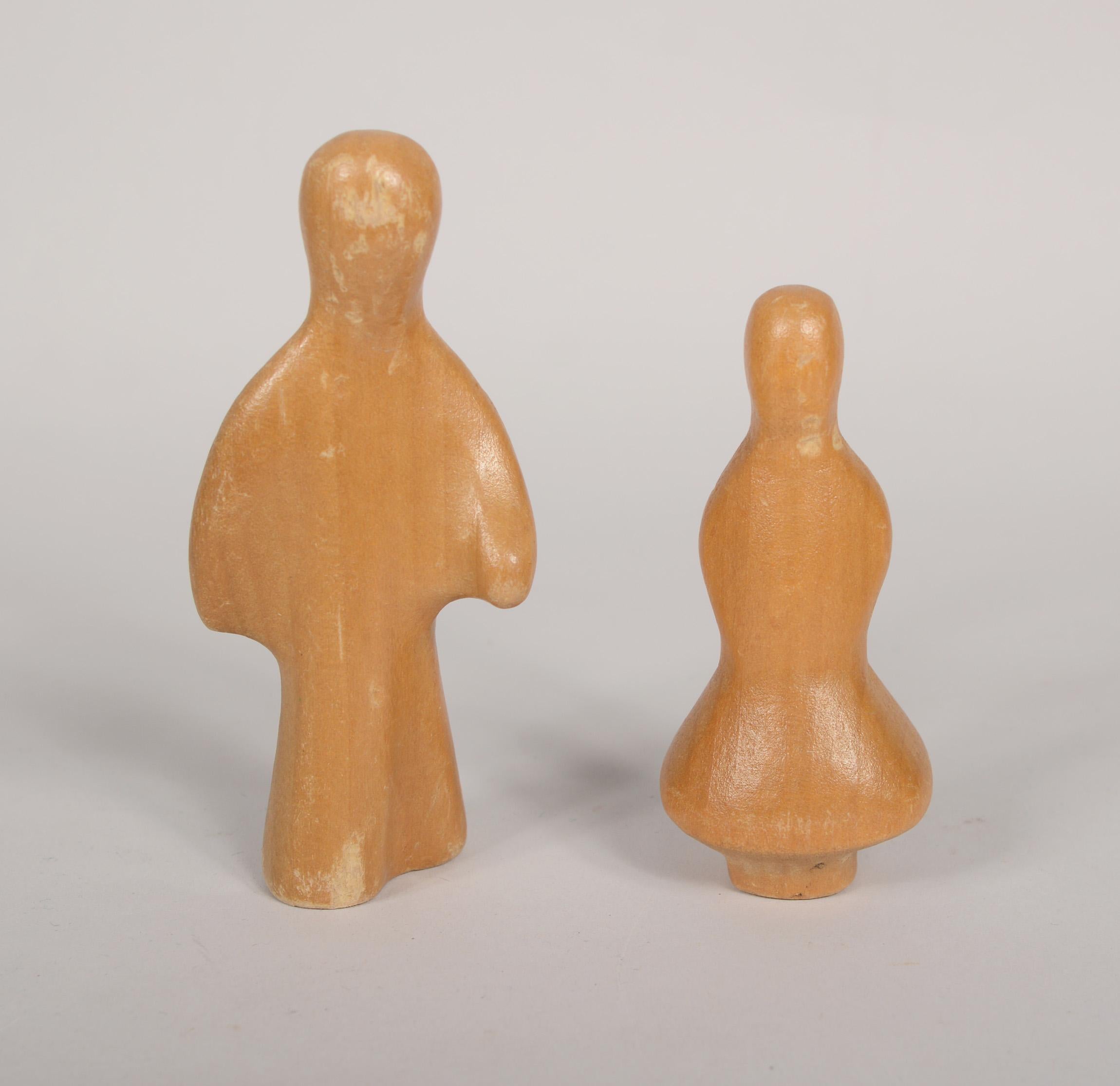 Americano Set di famiglia di giocattoli in legno Antonio Vitali per Creative Playthings in vendita