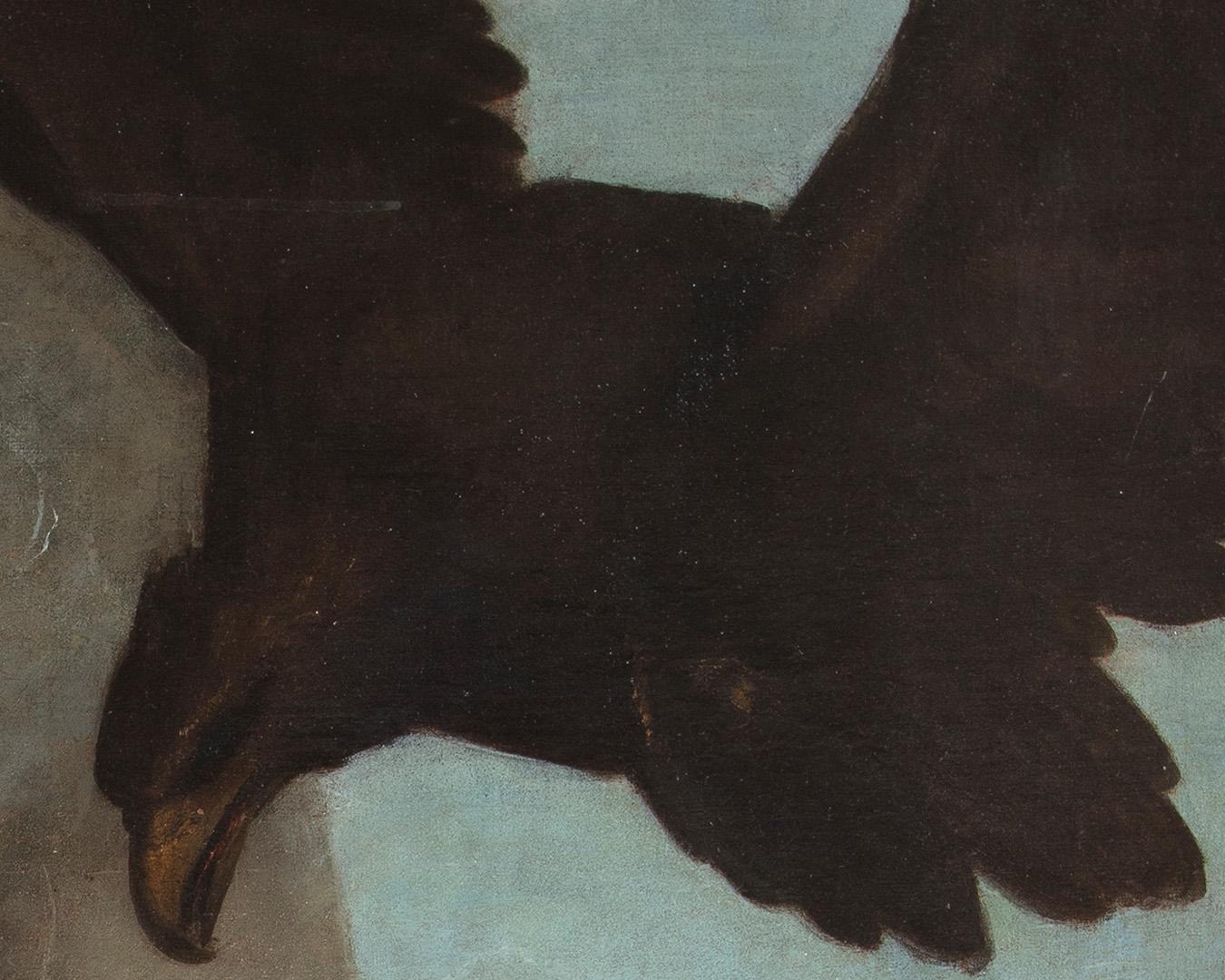 17th Century by Antonio Zanchi Prometheus Bound Oil on canvas en venta 6