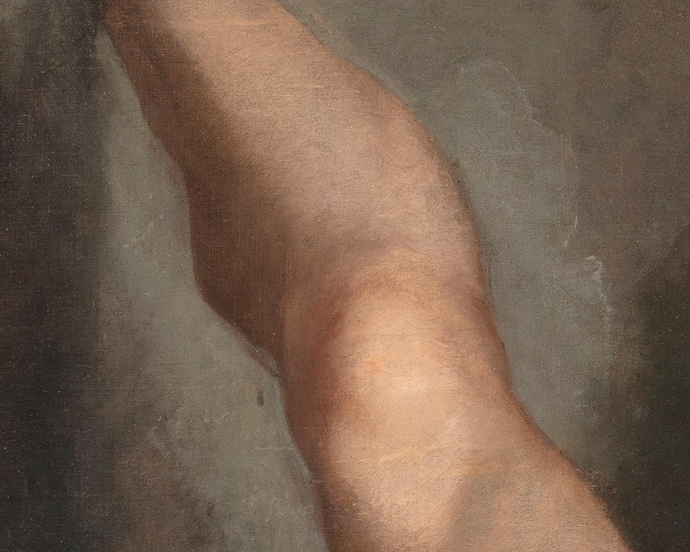 17th Century by Antonio Zanchi Prometheus Bound Oil on canvas en venta 8