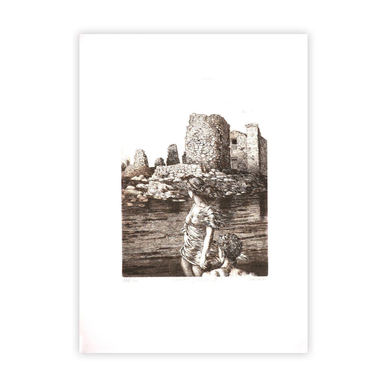 Antonio Zarco (Espagne, 1930-2018)
Ruina y olvido X", 1981
gravure sur papier
20.9 x 15 in. (53 x 38 cm)
Edition de 200
ID : ZAR1187-003-200
Signé par l'auteur