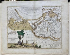 IMPORTANT MAP OF THE N.W. PASSAGE, CALIFORNIA, ASIA - Am. Revolutionary War Time
