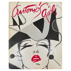 Antonio's Girls 1982 Rare Out of Print Large Book