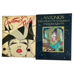 Antonio's Girls (Autografato) & Mille e una notte 1a ed. Antonio Lopez