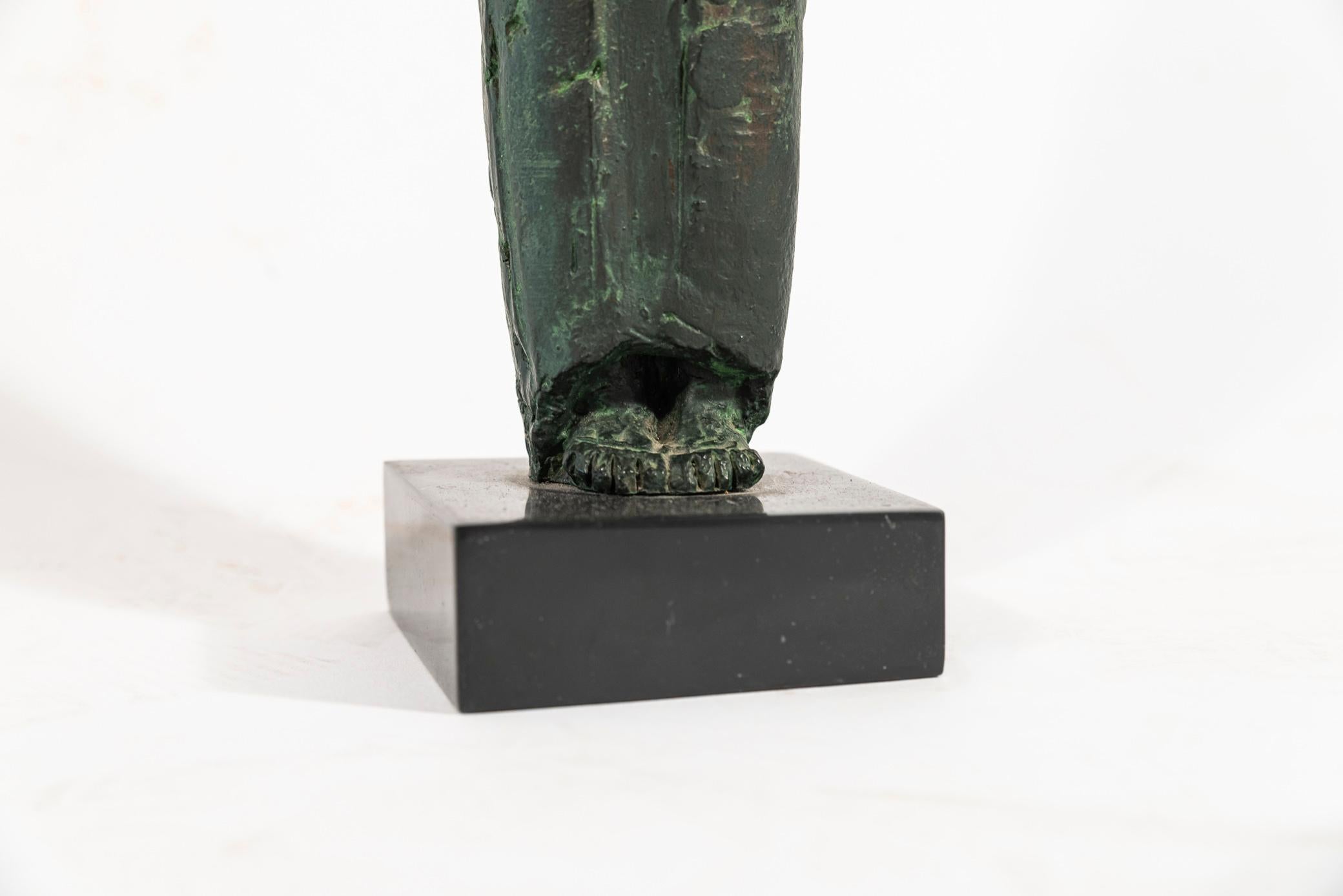 Antoniucci Volti, Athena Sculpture, France, circa 1970 In Good Condition In Nice, Cote d' Azur