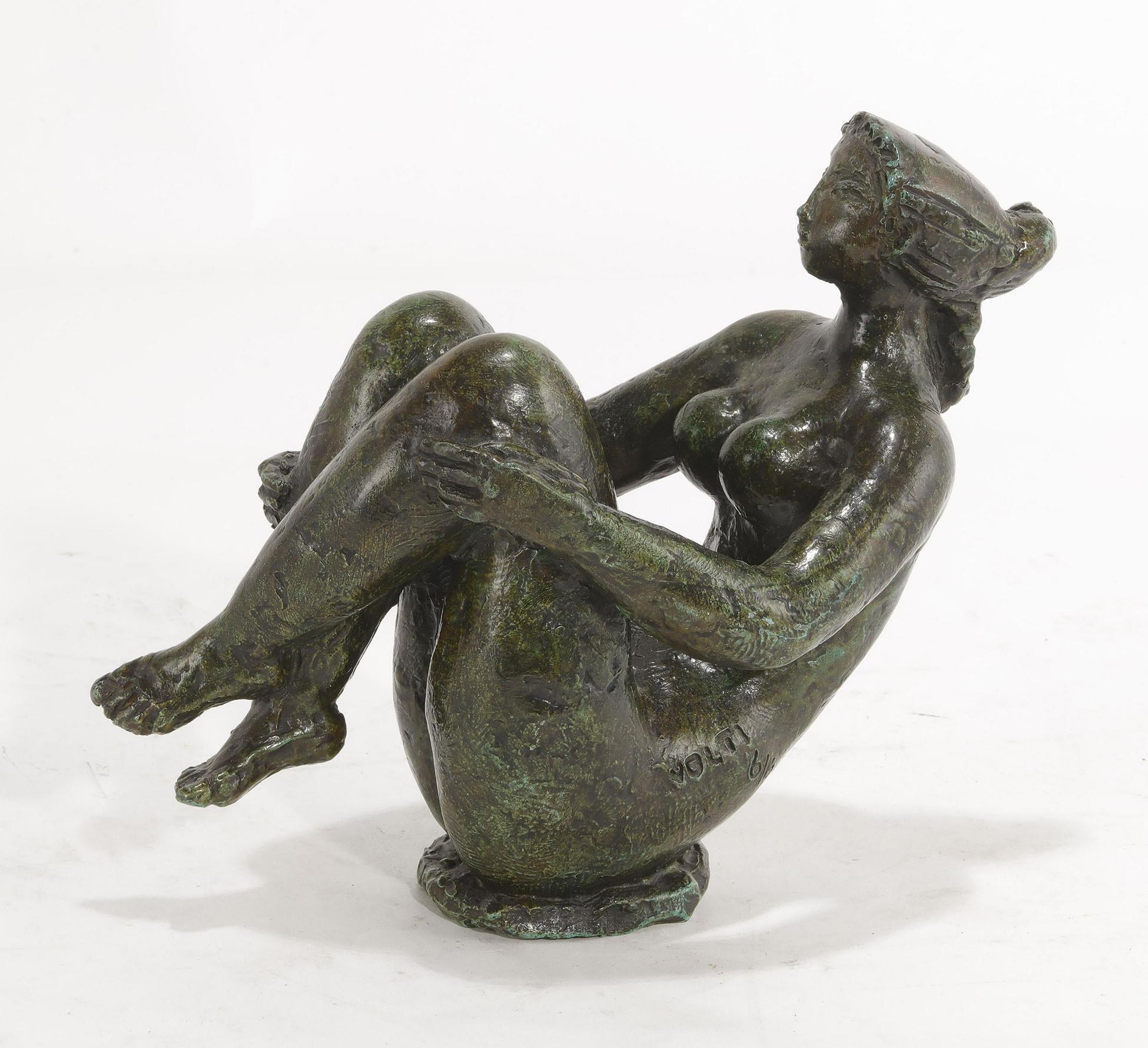 Moderne Antoniucci Volti, sculpture en bronze, 1970