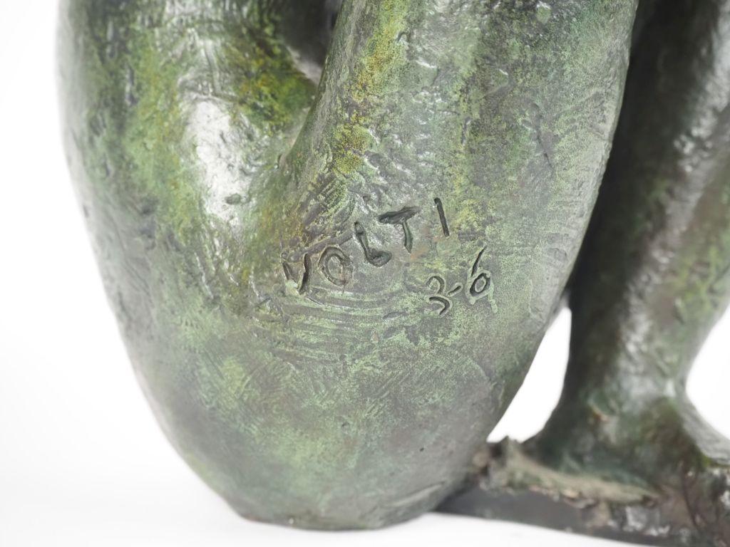 Antoniucci Volti, sculpture en bronze, 1970 Excellent état - En vente à Encino, CA