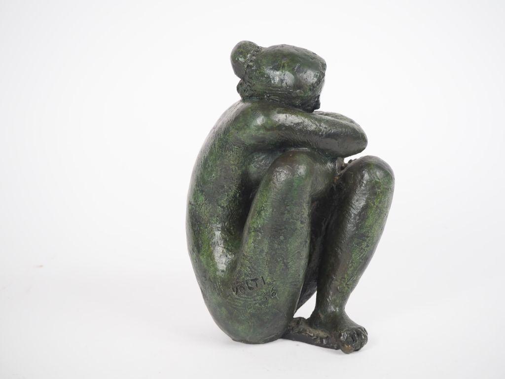 Fin du 20e siècle Antoniucci Volti, sculpture en bronze, 1970 en vente