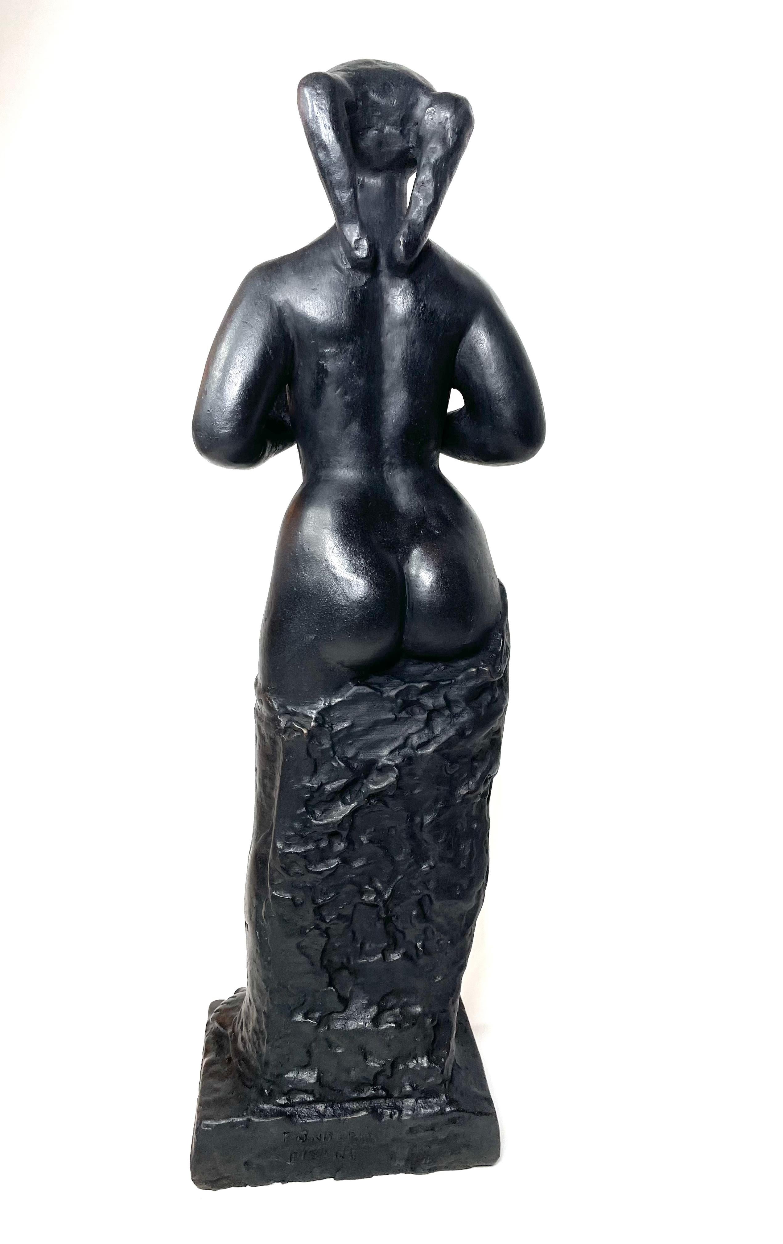 Egee debout h cm 50 (Sonstige Kunststile), Sculpture, von Antoniucci Volti
