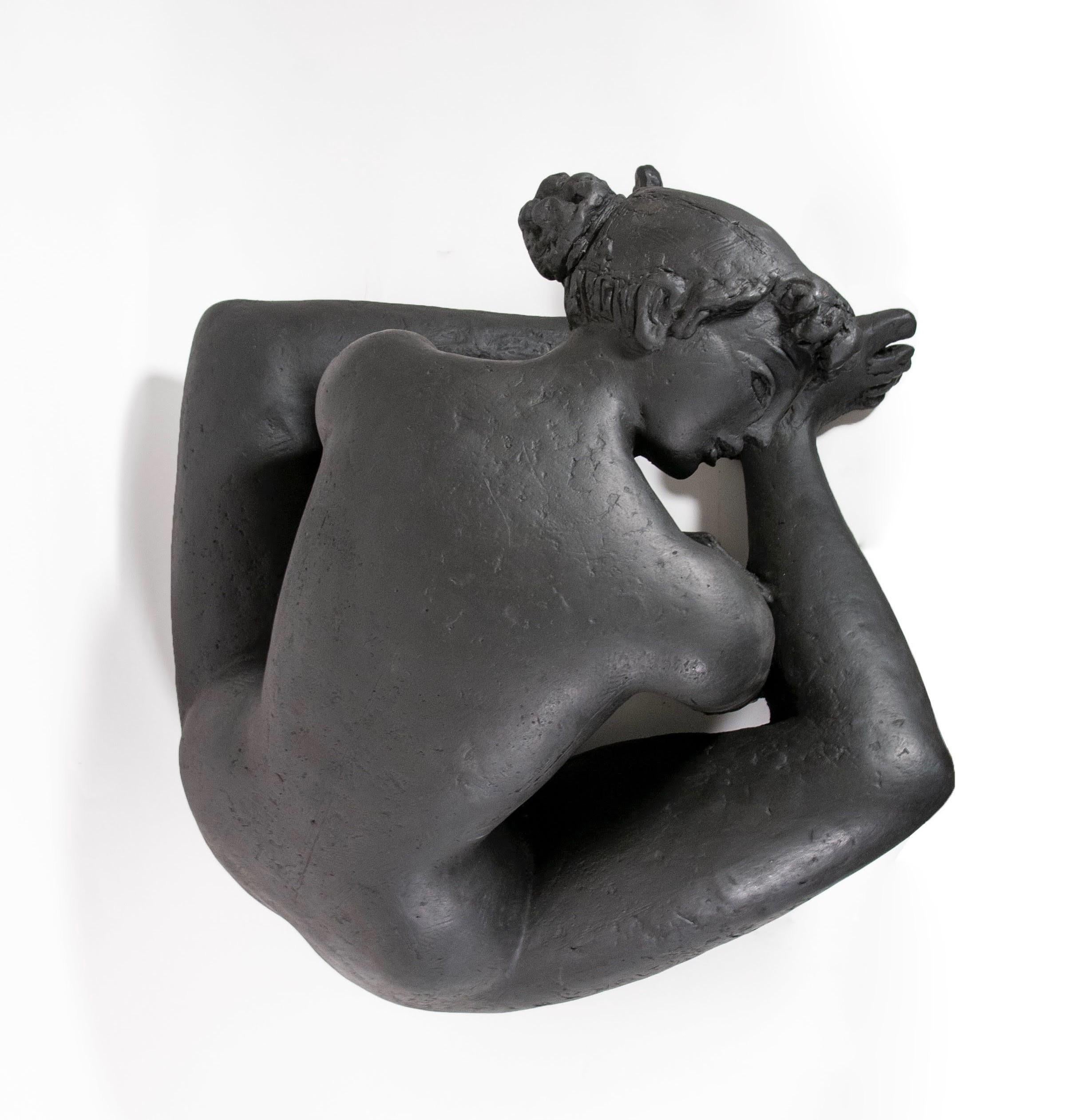 Femme Fleur - Figurative Sculpture Gold de Antoniucci Volti