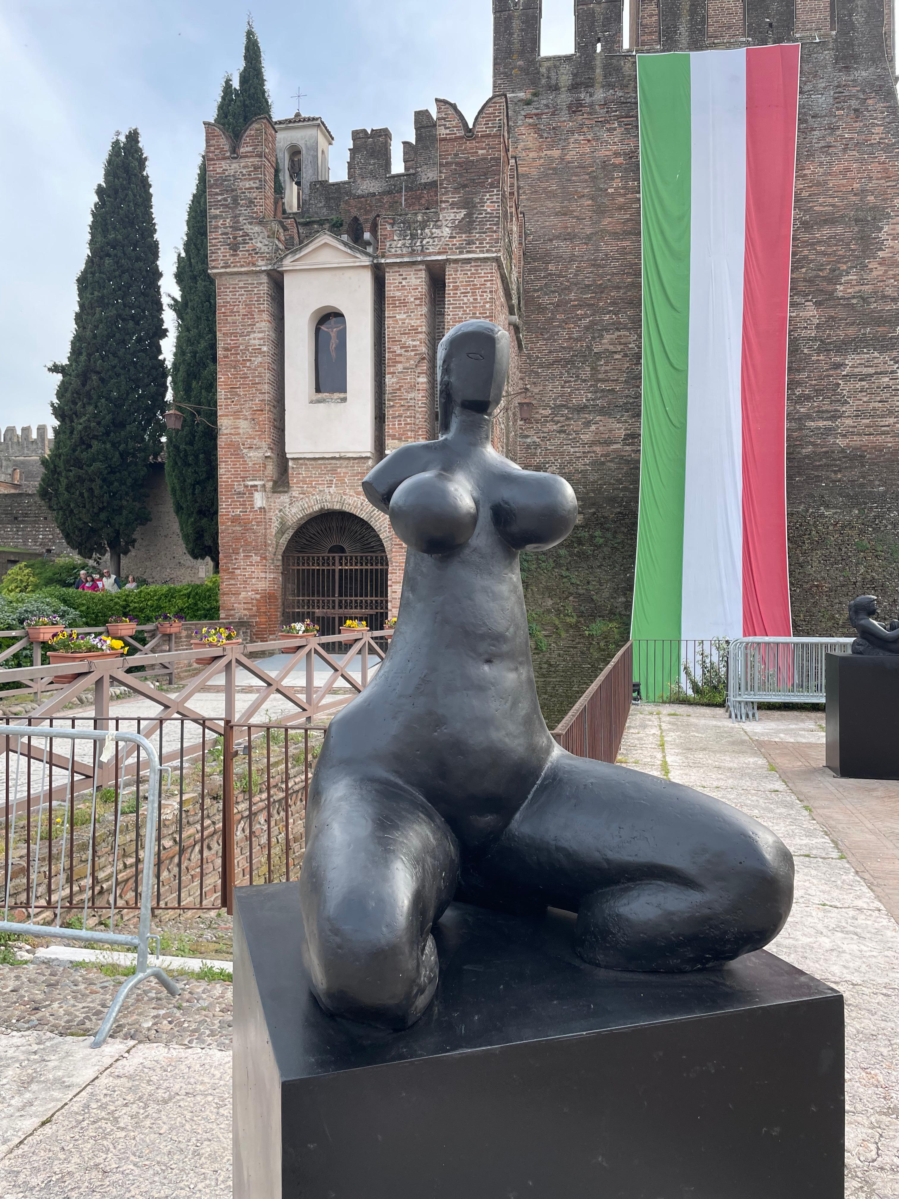Antoniucci Volti Nude Sculpture - Germinal h cm 110