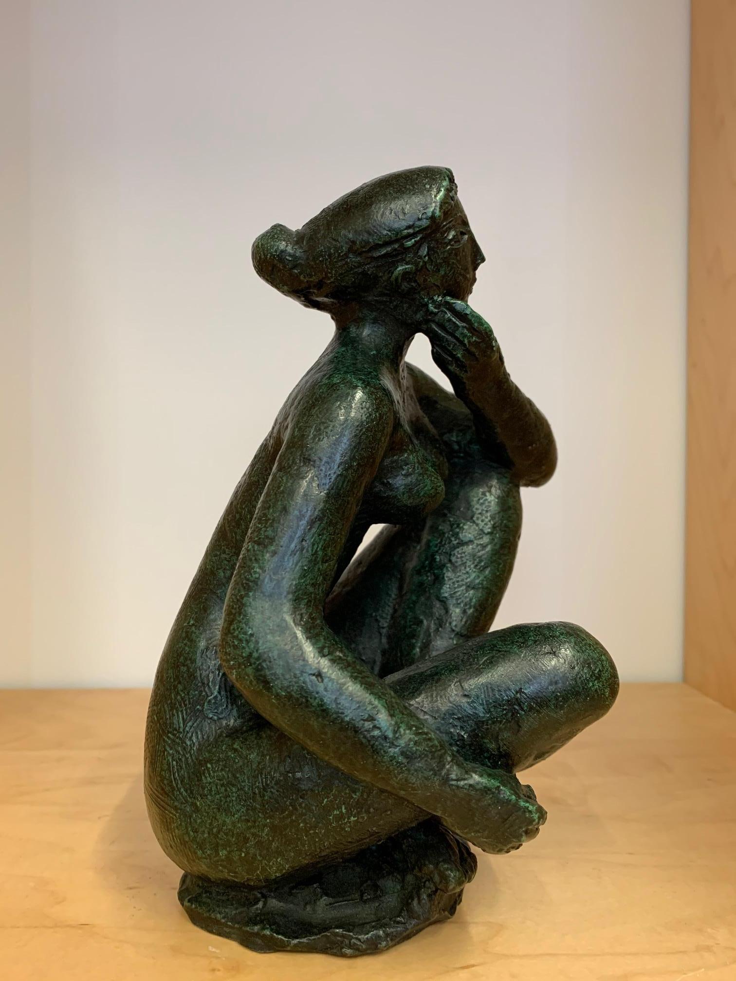 Goudina, Bronze, Figuratif féminin, Sculpture en vente 1