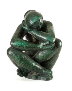 Malu, Bronze, Female Figurative Sculpture