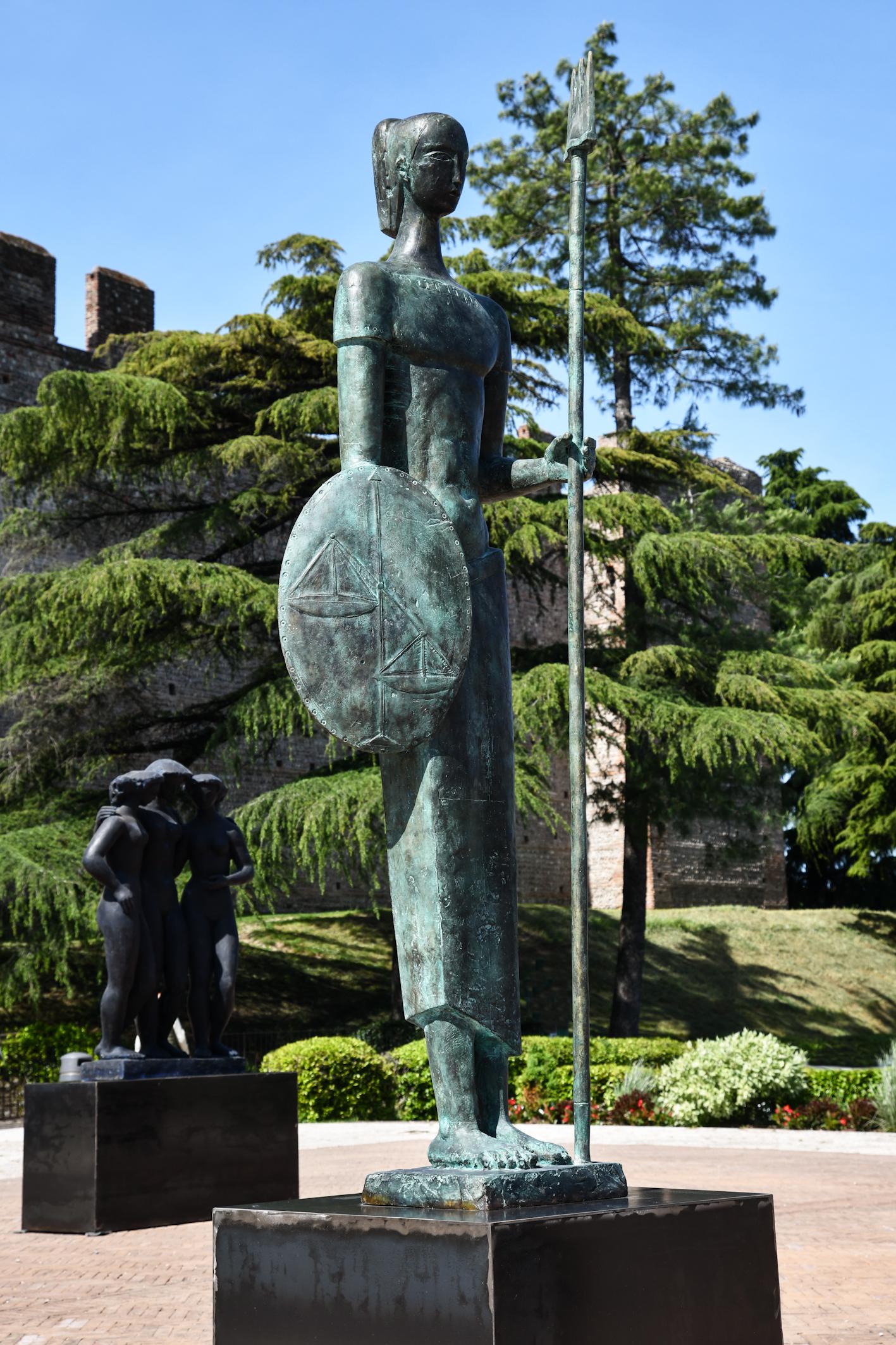 Nude Sculpture Antoniucci Volti - Saint Michel 