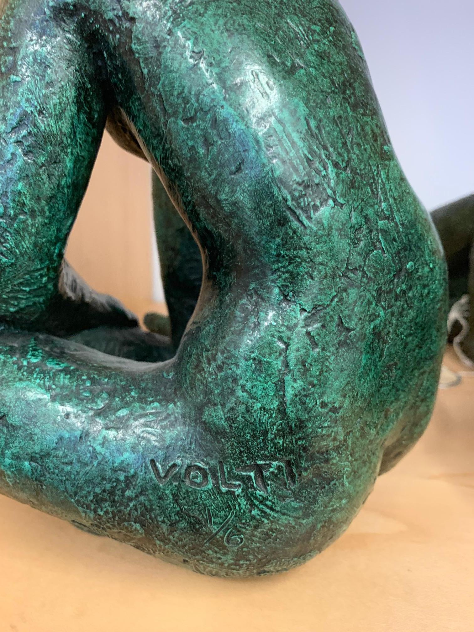 Yvonne, Bronze, Female Figure, Sculpture For Sale 1