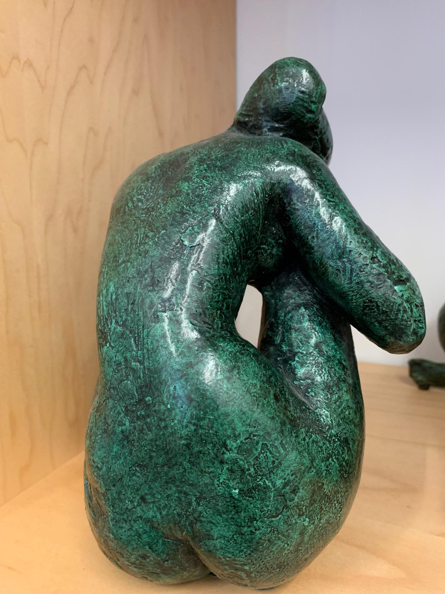 Yvonne, Bronze, Female Figure, Sculpture For Sale 2