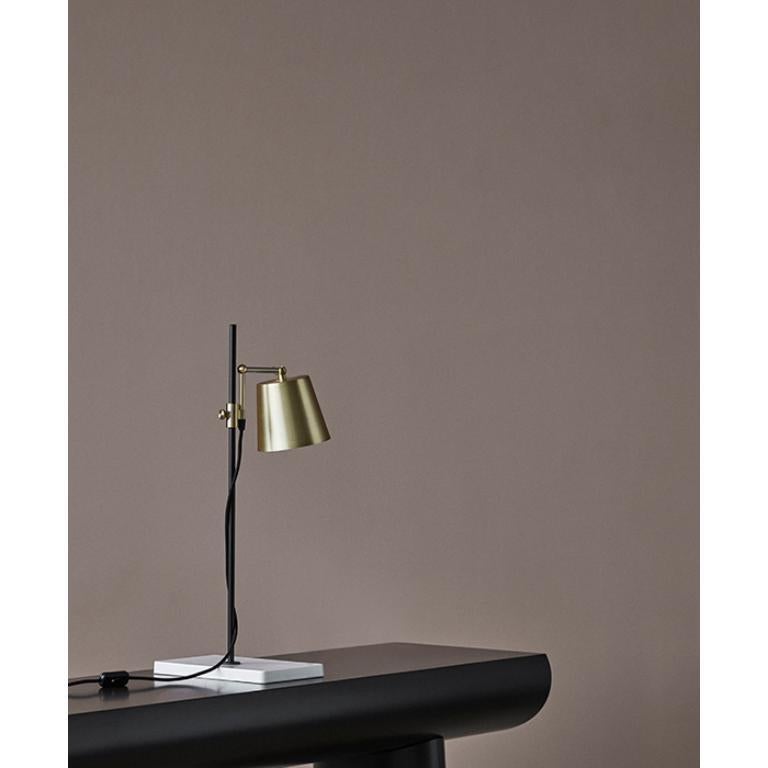 Brass Antonmy Designs, 2010 Lab Table Lamp For Karakter For Sale