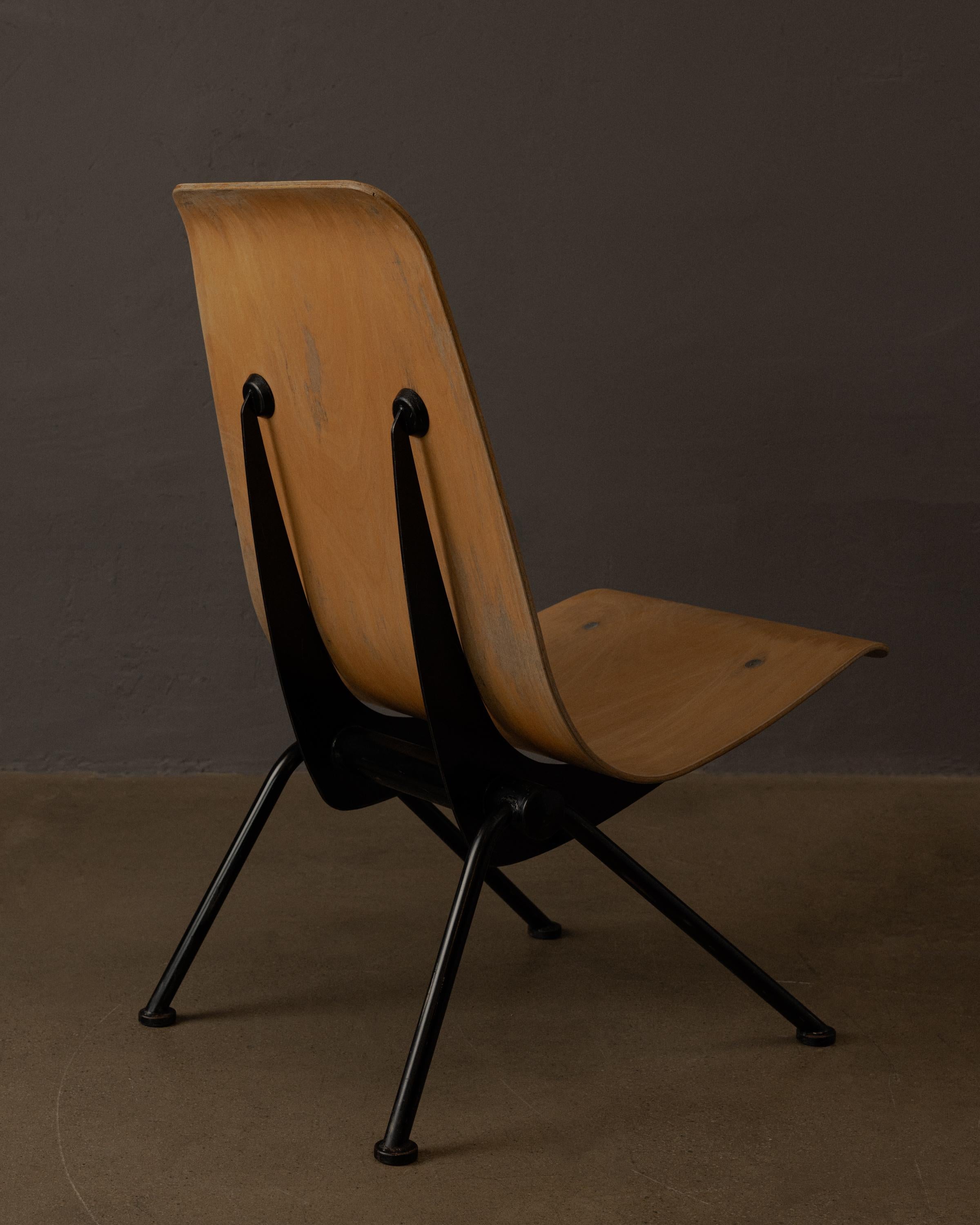 Antony Stuhl von Jean Prouvé (Moderne der Mitte des Jahrhunderts) im Angebot