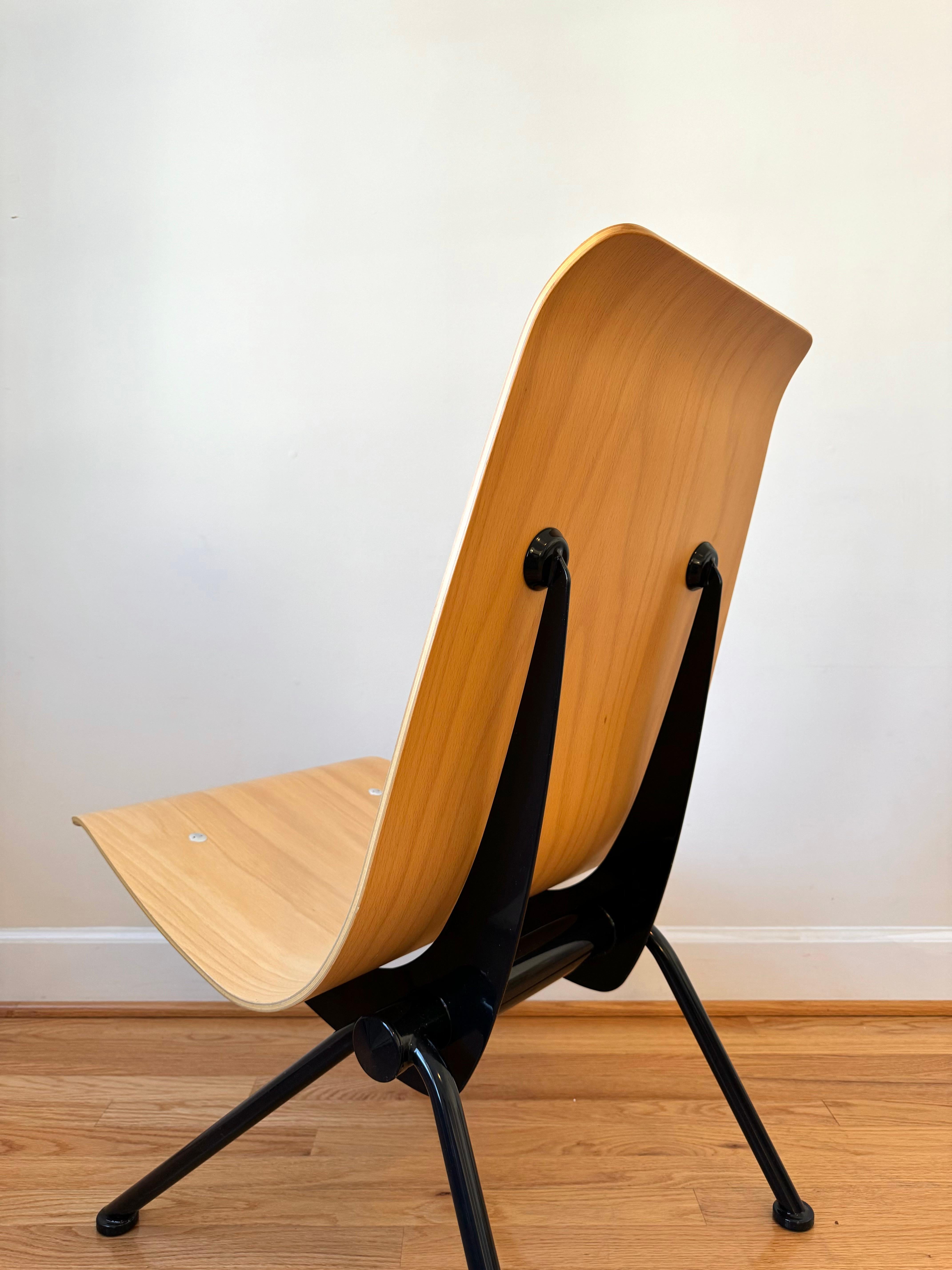 Beech Antony Chair by Jean Prouvé, Vitra Edition 2002
