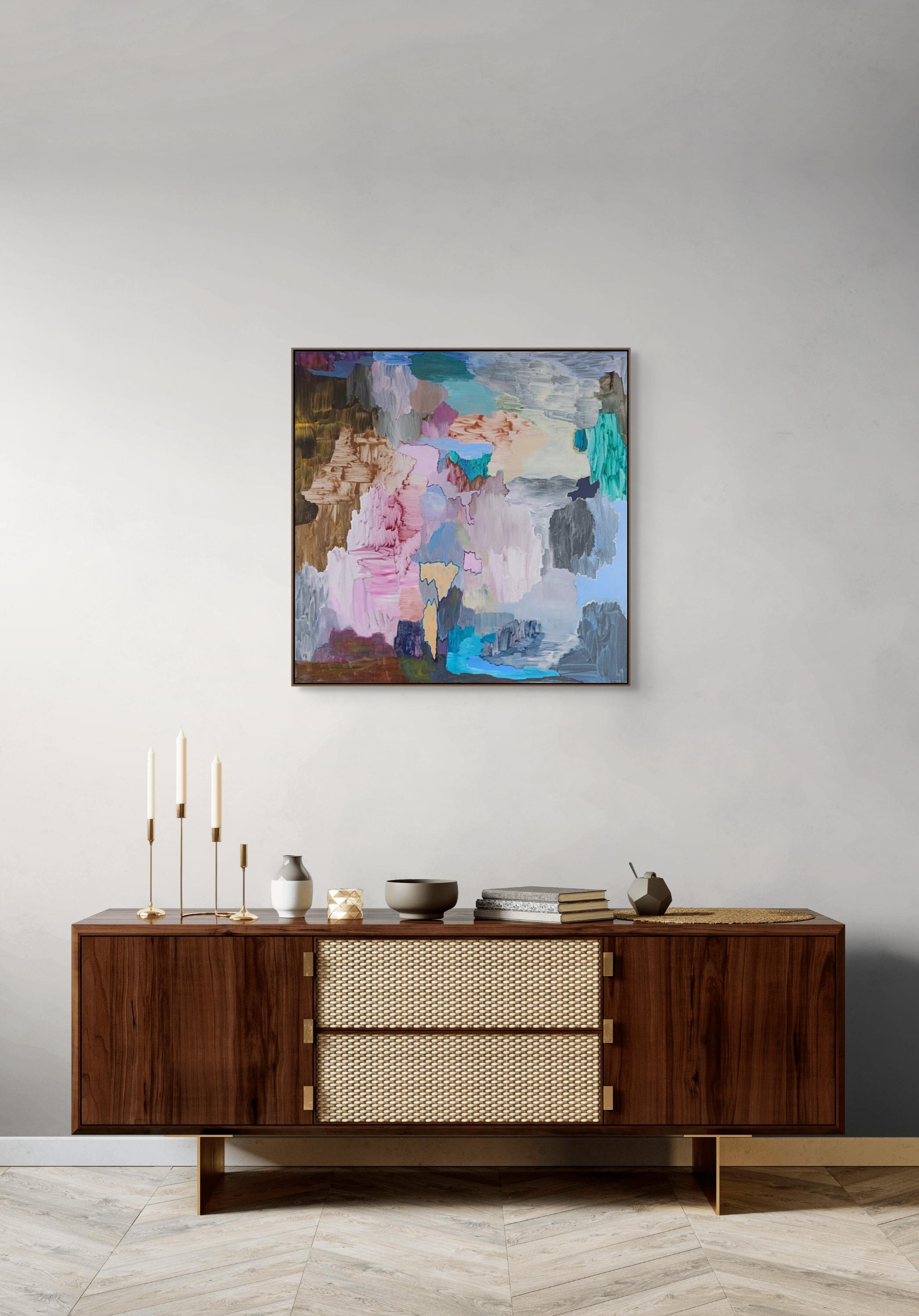 C11.2025 (Pittura astratta) - Painting di Antony Densham