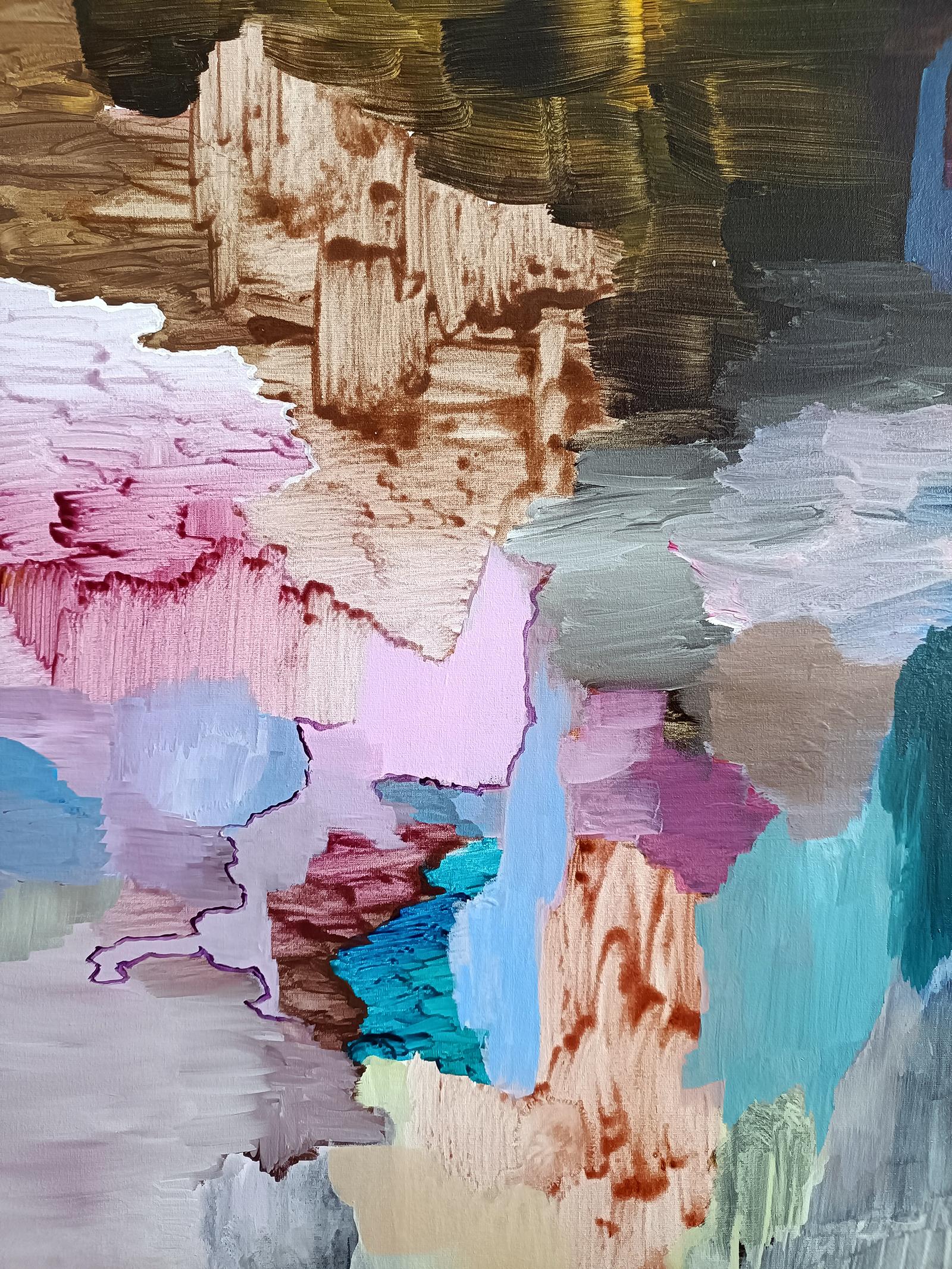 C11.2025 (Pittura astratta) - Abstract Painting Grigio di Antony Densham
