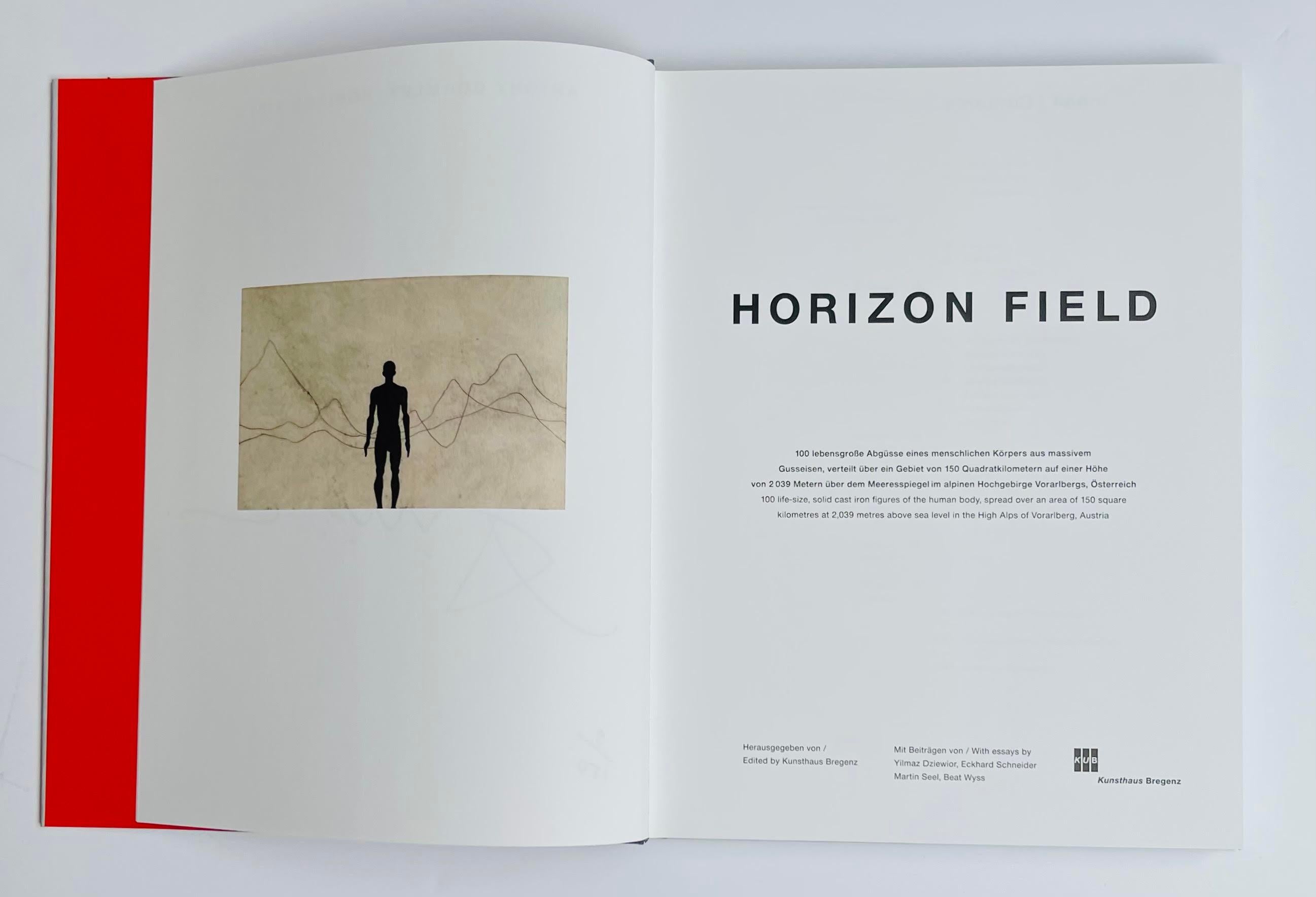 Antony Gormley Horizon Field (box set of two signed monographs held in slipcase) For Sale 12